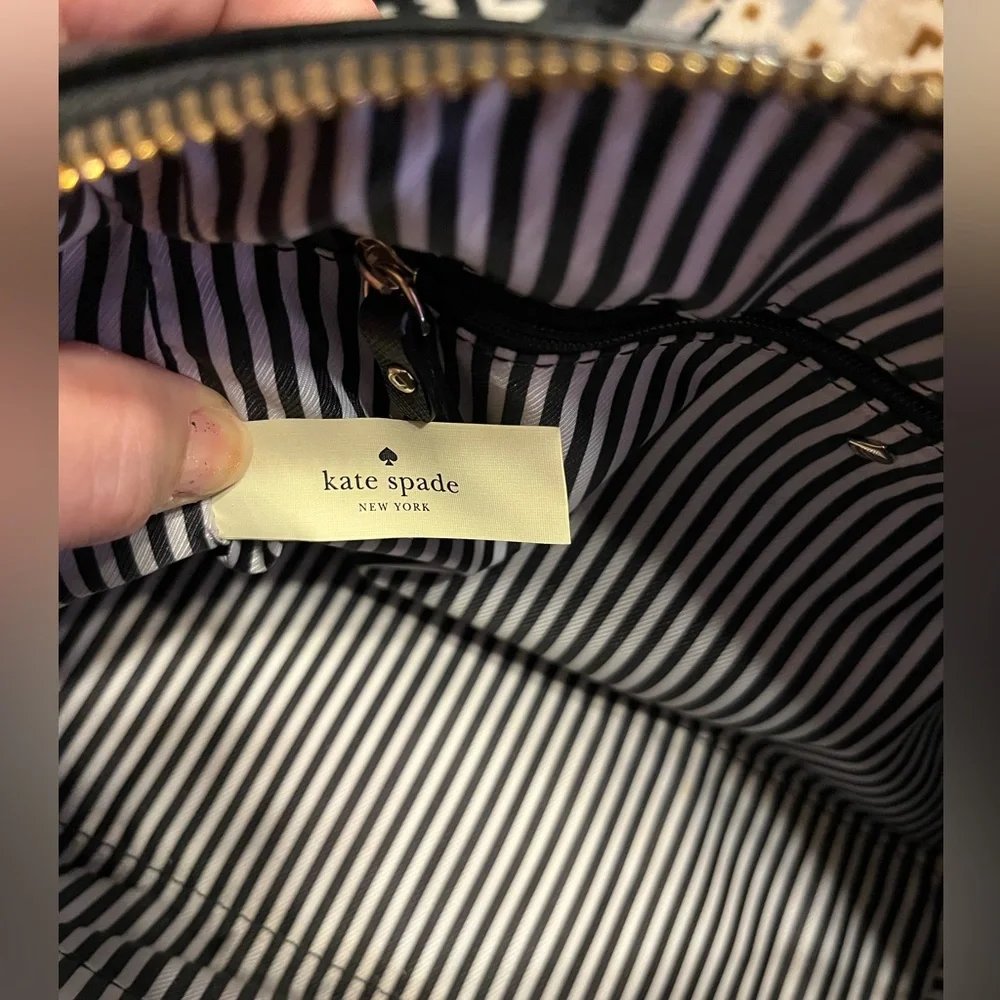 Kate Spade EUC Rare Run Wild Meow Sequin Handbag - Picture 10 of 13